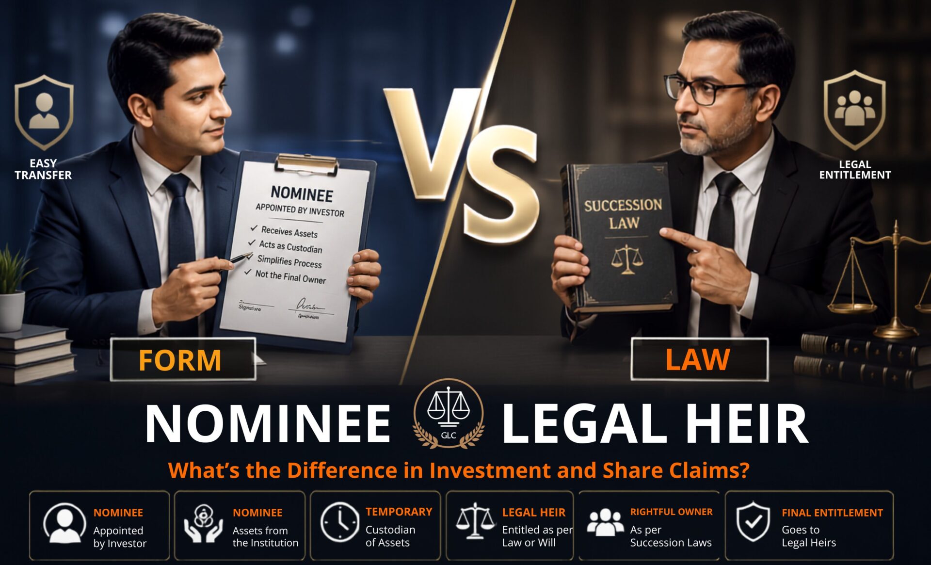 Nominee vs Legal Heir: What’s the Difference in Investment and Share Claims?