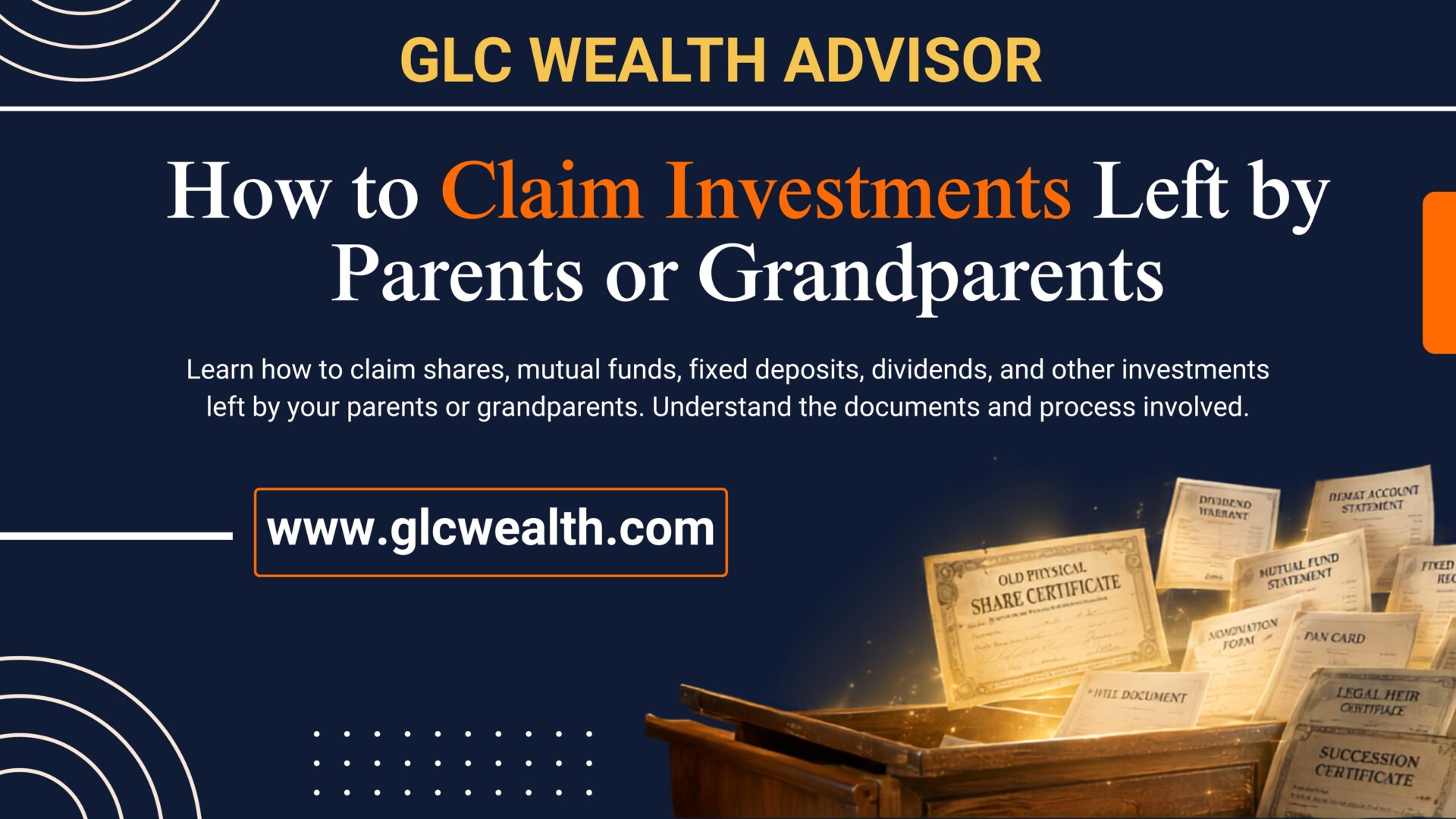 How to Claim Investments Left by Parents or Grandparents